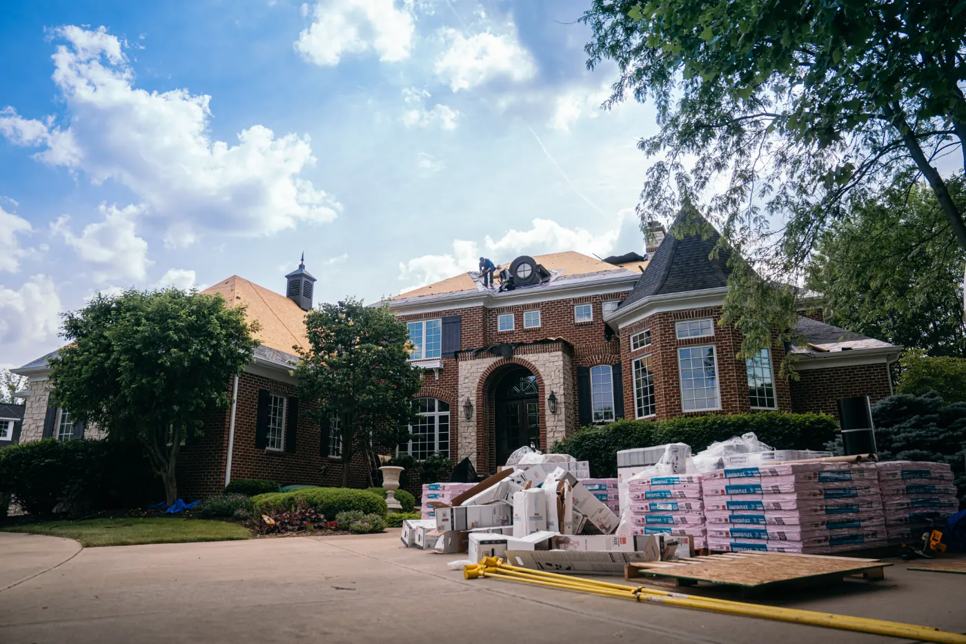Shingle repair completed in Lake Hart